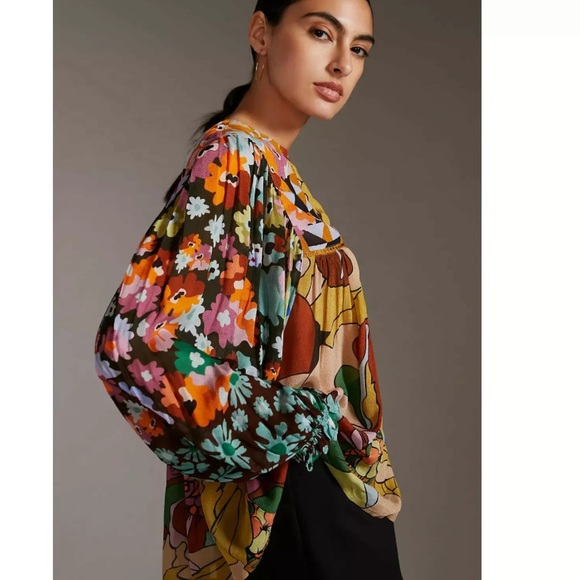 Anthropologie BI-nk Miranda Peasant
Blouse COLOR- Multi - Picture 2 of 7